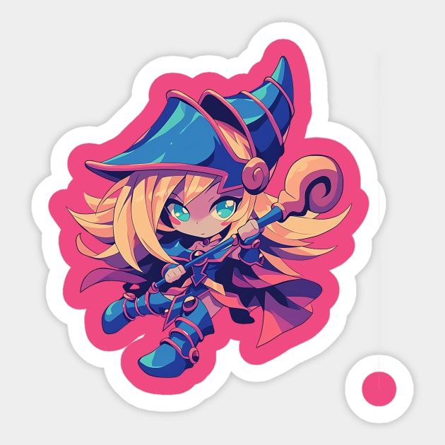 dark magician girl Sticker by peterdoraki